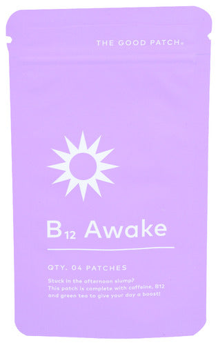The Good Patch B12 Awake Plnt Patch 4ct