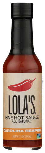 Lolas Fine Hot Sauce Sauce Hot Carolina Reaper