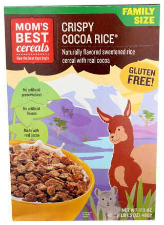 Moms Best Cereal Crispy Cocoa Rice