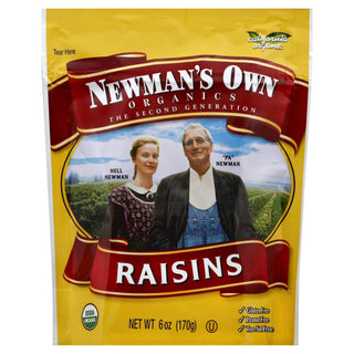Newmans Own Organic Raisins Org Zipbag
