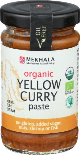 Mekhala Paste Curry Thai Yllw 100gm