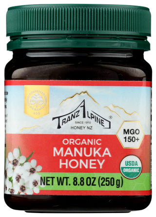 Tranzalpine Honey Manuka Org Mgo 150+