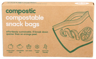Compostic Bags Snack Cmpstble 25ct