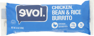 Evol Burrito Chkn Bean&rice