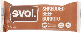 Evol Burrito Beef Shredded