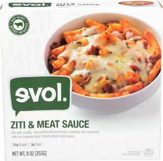 Evol Bowl Psta Ziti Bolognese