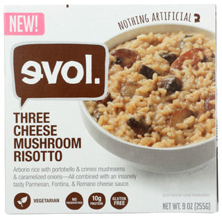 Evol Bowl Mushrm Risotto 3ches