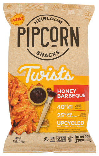 Pipcorn Twists Honey Bbq