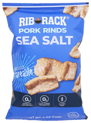 Rib Rack Pork Rinds Sea Salt