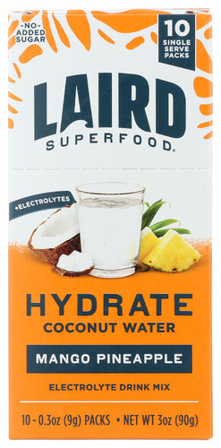 Laird Superfood Hydrate Mango Pnapl 10ct