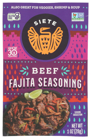 Siete Seasoning Beef Fajita