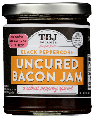Tbj Gourmet Jam Bacon Black Pepper