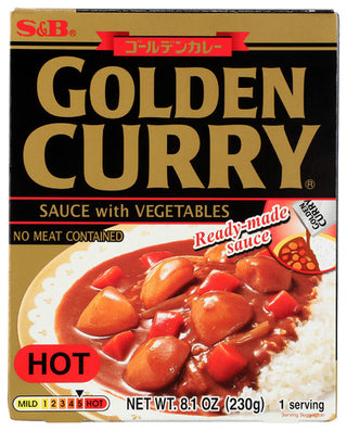 S & B Curry Golden Hot