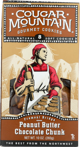 Cougar Mountain Cookies Peanut Buttr Choco Chn