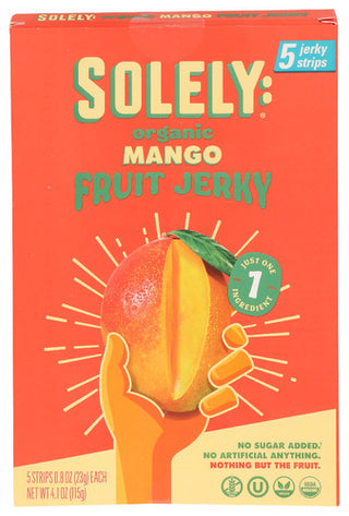 Solely Jerky Fruit Mango Mltpk