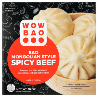 Wow Bao Bao Beef Spicy Mongolian