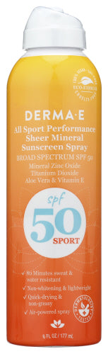 Derma E Sunscreen Allsport Spf50