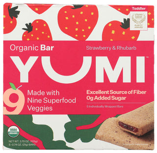 Yumi Bar Strwbrry Rhubarb