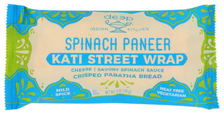 Deep Indian Kitchen Wrap Kati Spinach Paneer