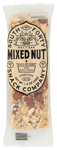 South Forty Snack Company Nut Bar Mixed Gf Nat
