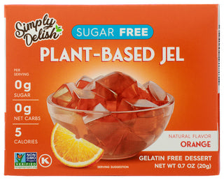 Simply Delish Jel Dessert Orange