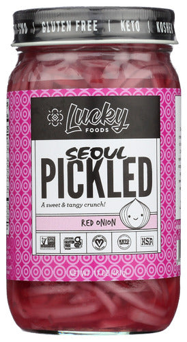 Seoul Onions Pickled Red