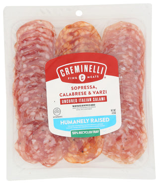 Creminelli Fine Meats Tray Sopressa Calbrs Vrz