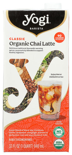 Yogi Teas Chai Latte Barista Clssc