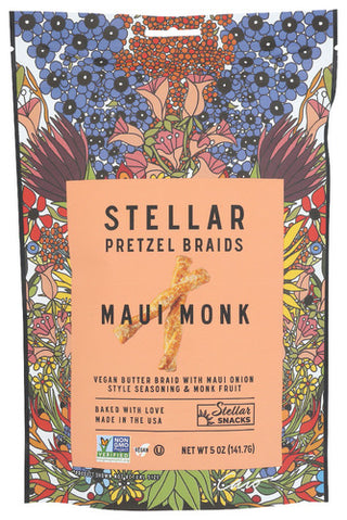 Stellar Snacks Pretzel Braids Maui Monk
