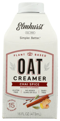 Elmhurst Creamer Oat Chai Spice