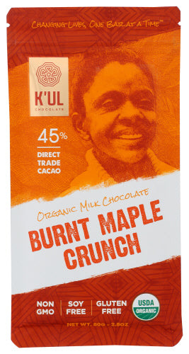 Kul Chocolate Chocolate Mpl Crnch Brnt Bar O