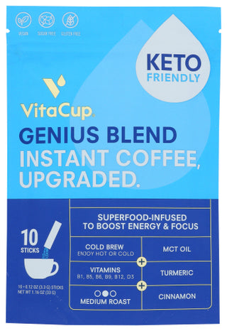 Vitacup Coffee Genius Blnd Instnt