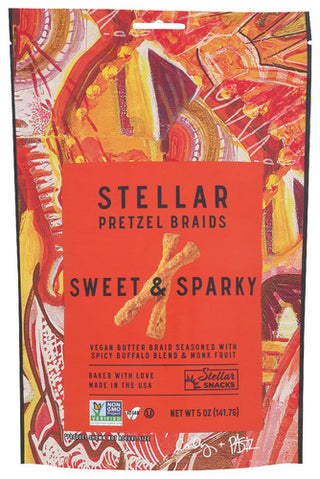 Stellar Snacks Pretzel Braids Swt Sprky