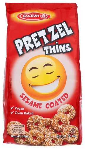 Osem Pretzel Thin Sesame Coate