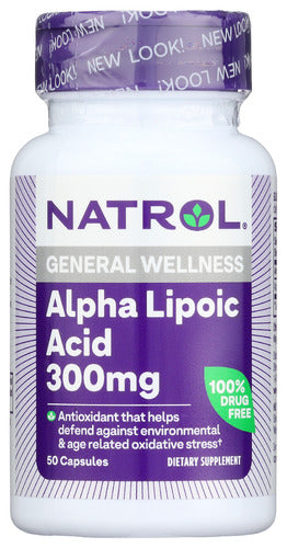 Natrol Alpha Lip Acd 300mg