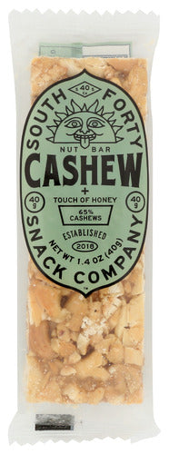 South Forty Snack Company Bars Nut Cashew