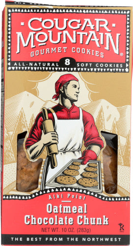 Cougar Mountain Cookies Oatmeal Chocolate Chun