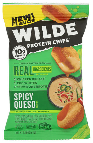 Wilde Snacks Chips Chicken Spcy Queso