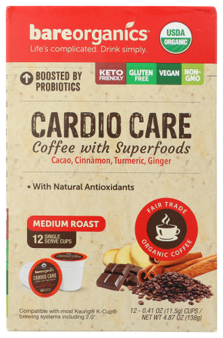 Bareorganics Coffee Cardio Care 10pc