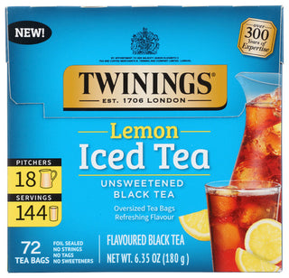 Twining Tea Tea Iced Black Lemon