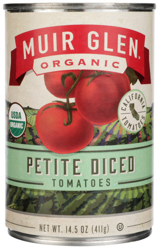 Muir Glen Tomato Diced Petite