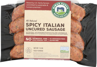 Niman Ranch Links Italian Spicy