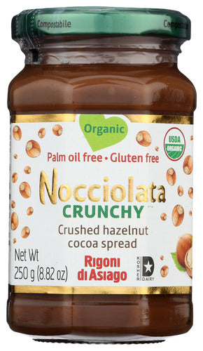 Rigoni Spread Hzlnut Crnchy Org