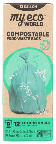 Myecoworld Bag Trash 13gl Compst