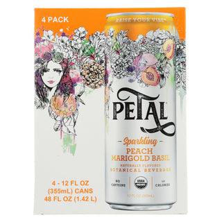 Petal Watr Spkl Pc Mrgl 4p Org