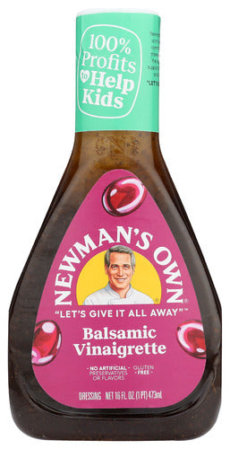 Newmans Own Drssng Balsamic Vinagrtt
