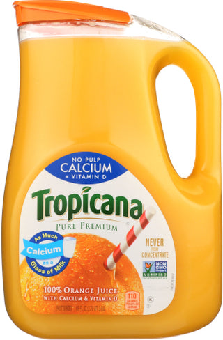 Tropicana Juice Orange Calcium
