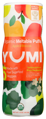 Yumi Puffs Apple Broccoli