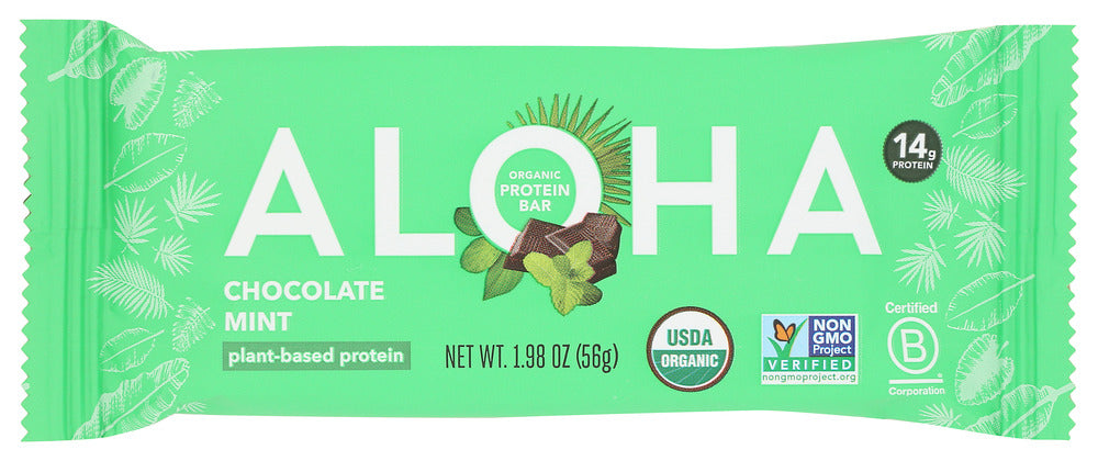 Aloha Bar Protein Choco Mint – Blossom Goods