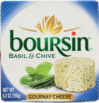 Boursin Cheese Puck Basil Chive